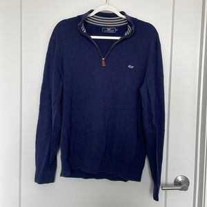 Vineyard Vines zip-up pullover